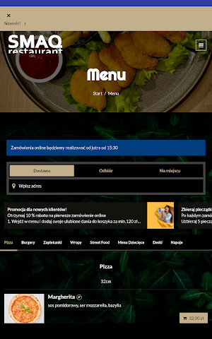 SmaQ Restaurant Screenshot 2