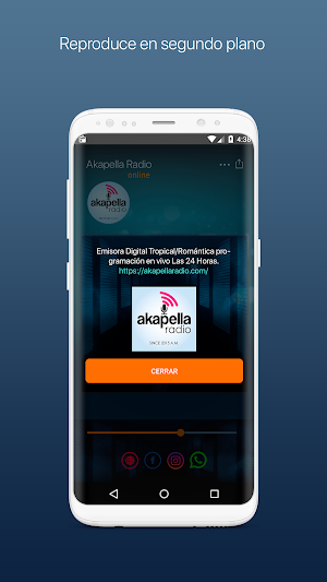 Akapella Radio Screenshot 2