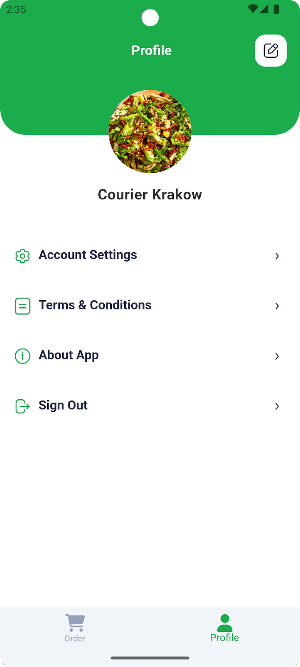 One Food Courier Screenshot 2
