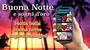 Italian Good Night & Sweet Dreams Wishes Messages Screenshot 3