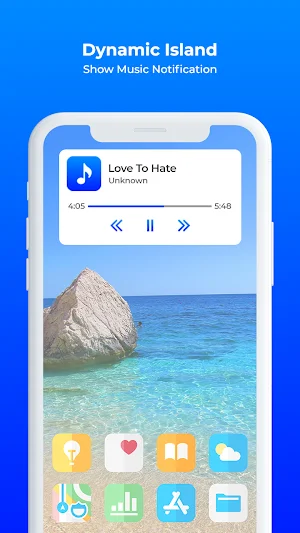 Dynamic Island Notch iOS 16 Screenshot 1