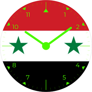 Syria Analog Watch Face Screenshot 3