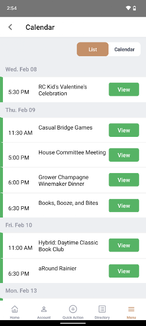 The Rainier Club Screenshot 2