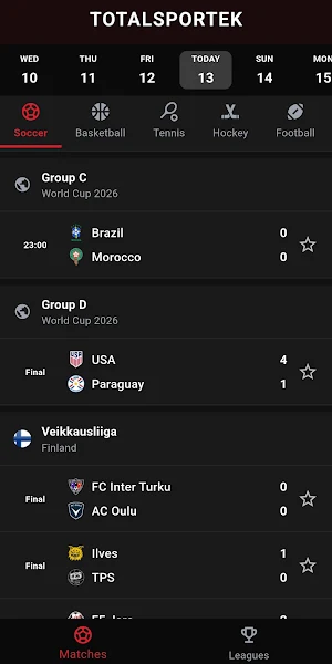 TotalSportek - Live Sports Screenshot 2