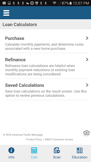 New World Mortgage Screenshot 1