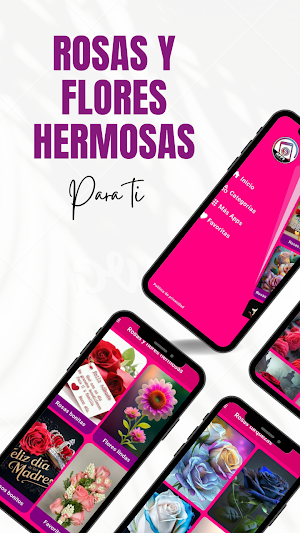 Roses and beautiful flowers Screenshot 1