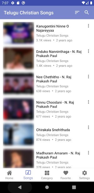 Telugu Christian Songs Screenshot 2