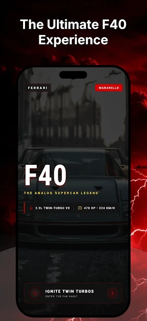Ferrari F40 Wallpapers Screenshot 0