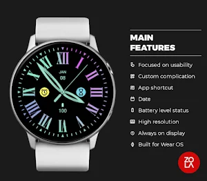 Tosca Lilac Classic Watch Face Screenshot 1