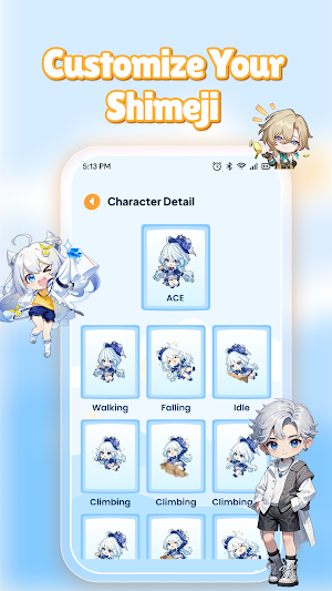 Petlix: Shimeji Pet on Screen Screenshot 2