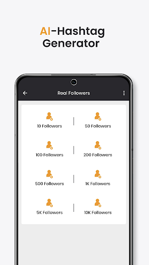 Hashtag AI: Get Real Followers Screenshot 3