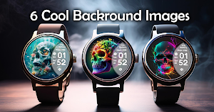 Magic Skull Watch Face Screenshot 2