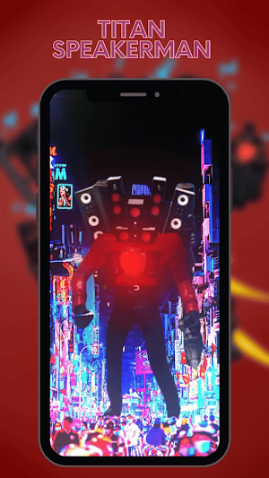Titan Speakerman Wallpaper 4K Screenshot 3