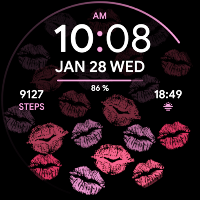 Love Kisses - colorful digital
