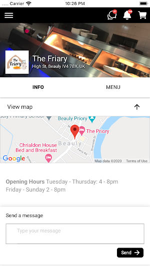 The Friary Fish and Chips Screenshot 1