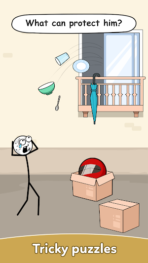 Help Him: Tricky Brain Screenshot 1