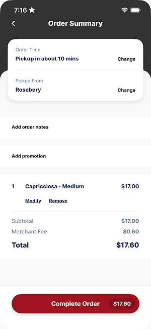 Pitsa Gourmet Pizza Bar Screenshot 2