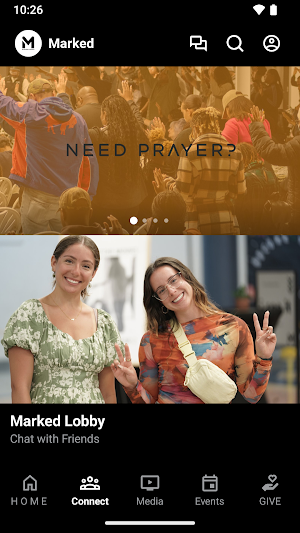 Marked Church App Screenshot 1