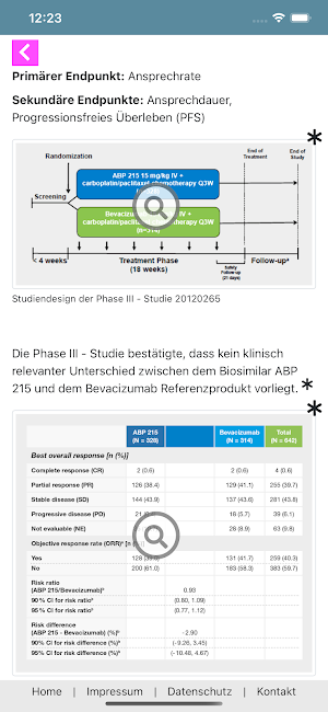 Biosimilars onkowissen Screenshot 3