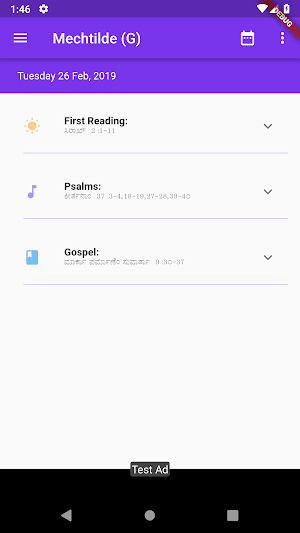 Daily Konkani Mass Readings Screenshot 1