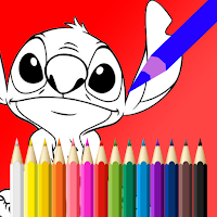 Blue Koala Coloring Book