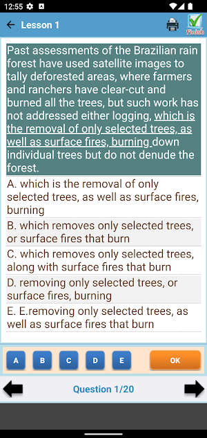 GMAT Practice Test Screenshot 2