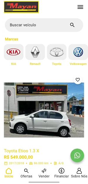 Mayan Veículos Screenshot 0