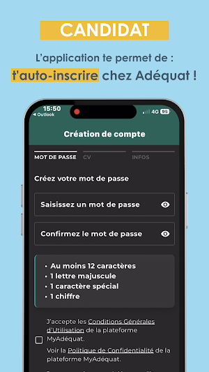 MyAdequat Intérim Screenshot 1