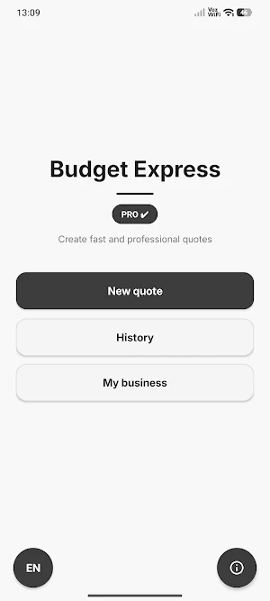 Budget Express Screenshot 0