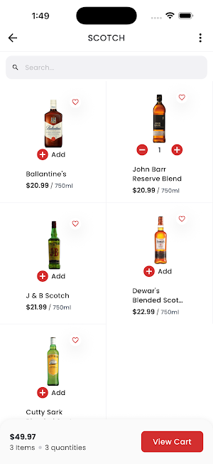 Aluxwine Screenshot 2