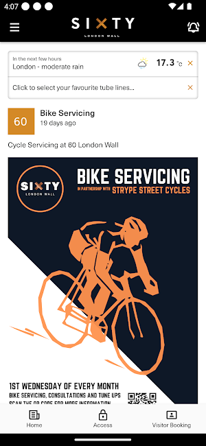 Sixty London Wall Screenshot 1