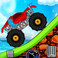 Kids Monster Truck Hill Racing