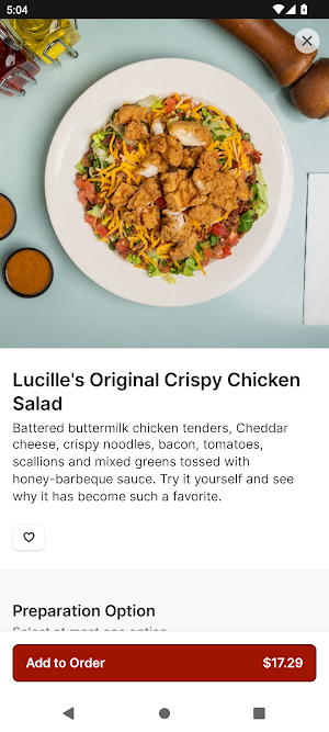 Lucille's American Cafe Screenshot 2