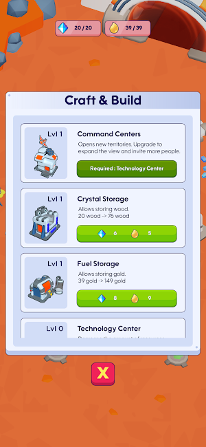 Space Kingdom - Idle Survival Screenshot 2