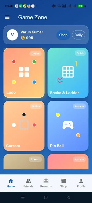 PlayOryX: Multiplayer Games Screenshot 1