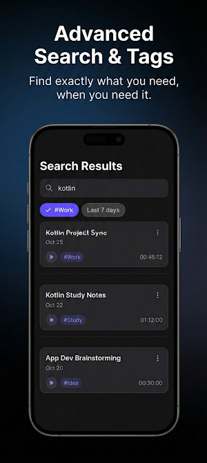 VoiceFlow: AI Voice Recorder Screenshot 3