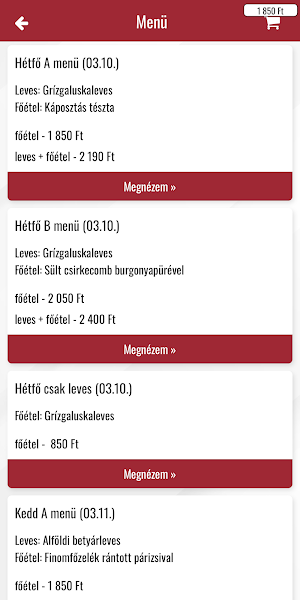 Édes Chili Étterem Screenshot 3