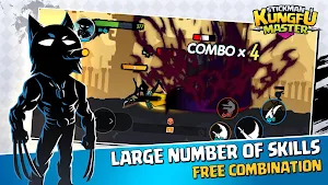 Stickman - KungFu Master Screenshot 1
