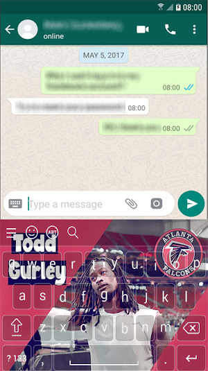 Todd Gurley Falcons Keyboard NFL 2020 For Lovers Screenshot 3