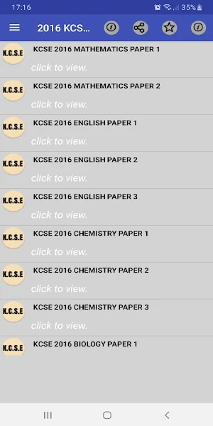KCSE 2016 ALL PAST PAPERS, QUESTIONS + ANSWERS. Screenshot 0