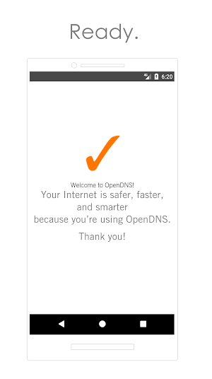 Simple Net : OpenDNS Connector (No Root Required) Screenshot 2