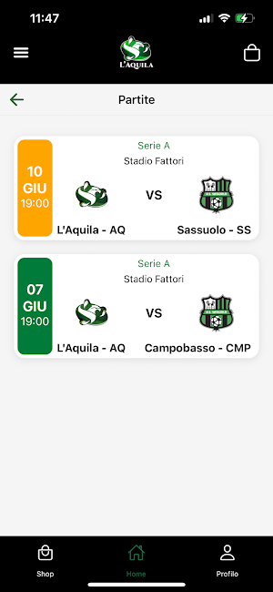 Rugby L'Aquila Screenshot 2