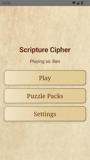 Scripture Cipher Screenshot 0