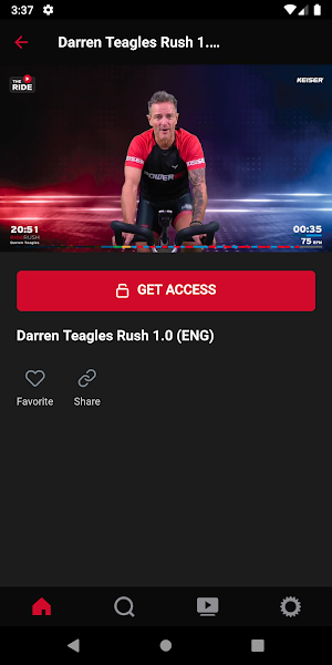 The Ride – Indoor Cycling Screenshot 2