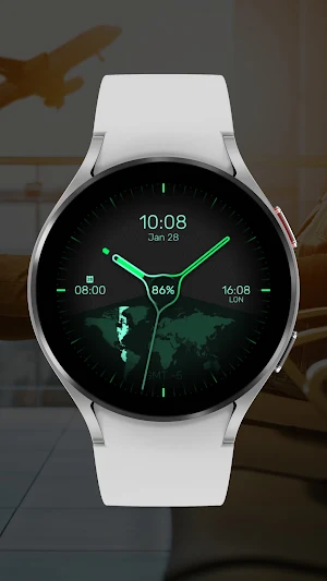 Timezone Watch Face Screenshot 1