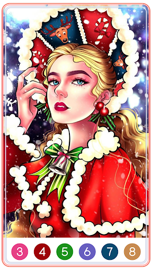 Christmas Paint by Number Screenshot 3