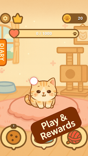 My Cat Diary: Cat Supporter Screenshot 2