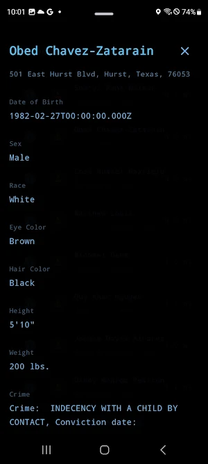 SafeRadius Screenshot 1