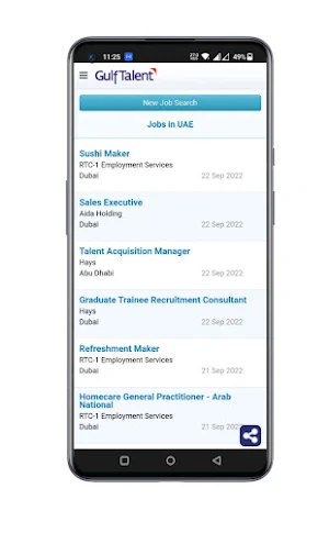 Dubai Job Vacancies & Radio Screenshot 2