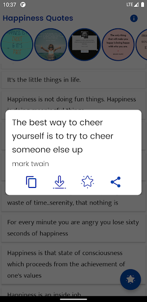 Happiness Quotes Screenshot 2